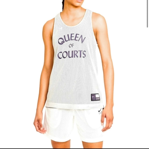 Nike Tops Nike Dry Drifit Womens Reversible Basketball Jersey Queen